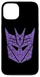 Transformers Detail Filled Decepticon Symbol Case for iPhone 13