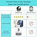 Crash-Tested Small Dog Car Seat (Test with FMVSS 213b - U.S. Child Restraint System) - 5 Star Safety Rated - Enclosed Dog Car Seats for Small Dogs, Cat, Pet Up To 15lbs - Built for Ultimate Protection