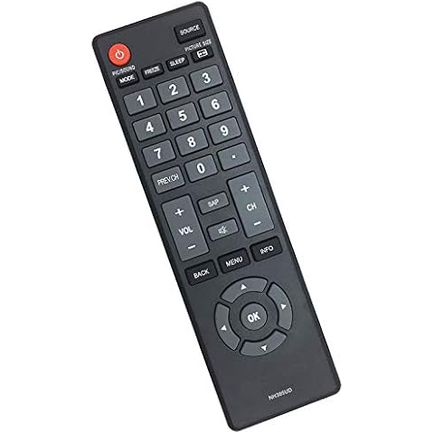 NH305UD Remote Control Replacement for Emerson LCD HDTV TV Cover