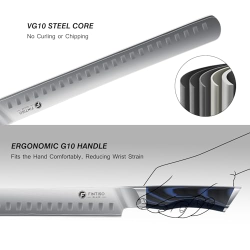 Set Profesional de Cuchillos para BBQ FINTISO 2 Piezas miniatura 2