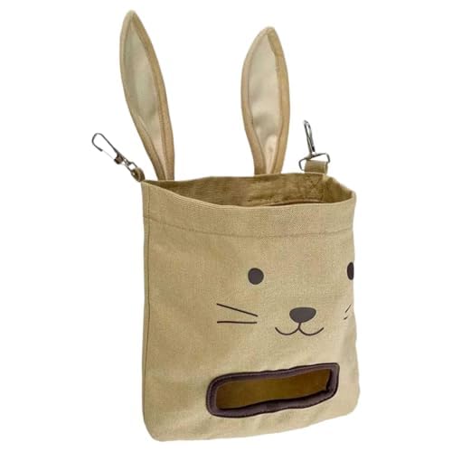 Hanging Rabbit Hay Feeder Bag，Hay Feeder，Hole Hanging Hay Feeder Bag for Rabbits, Guinea Pigs, Chinchillas, Hamsters, Rats and Small Pets