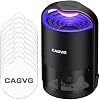 Fly Trap Indoor, Fruit Fly Traps for Indoors Flying Insect Gnat Traps for House Indoor with Adjustable Lighting, Bug Zapper Indoor, Gnat Killer Catcher with 10 Refills （Black） - 8