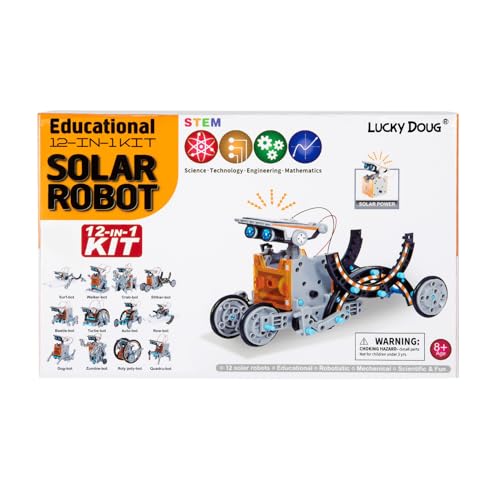 Solar Power Kits Toys for Boys Ages 8-13, STEM Robot Kit Toys Gifts for Kids 8 9 10 11 12 13 Years, Educational Building Science Experiment Set Birthday for Kids Boys Girls. Online at Low Prices in India — photo 4