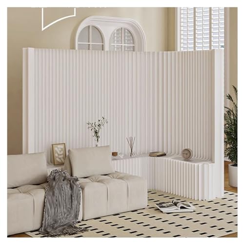 Séparateur de pièce de maison ou bureau en papier 200x180 cm pour télétravail