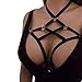 Damen Dessous reizvoller Art- und Weisedamehalter-elastischer Käfig-reizvoller Strappy Bustier BHS Harness Elastische Sexy Body Cage BH Halter Crop Top