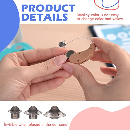 Geiserailie 30 Packs Hearing Aid Domes Accessories Hearing Aid Replacement Parts Open Hearing Aid Compatible With Phonak Silicone Hearing Aids Ear Tips Small Medium Large Size #TOP3