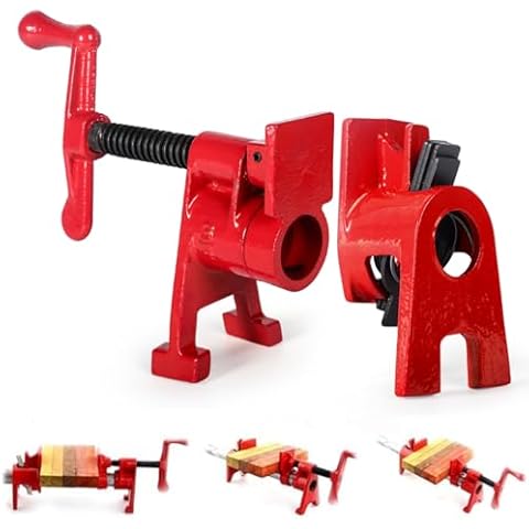 YUMILI Adjustable Pipe Clamp for Woodworking Cover