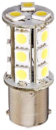Green LongLife 5050119 LED Replacement Light Bulb Tower with 1156/1141 base 250 Lumens 12v or 24v Natural White