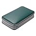 Fanspack CD Case, 80 Capacity DVD Case DVD Organizer CD Holder Case CD Storage Case Hard Plastic DVD CD Wallet (Dark Green)