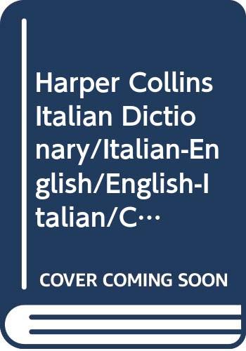 Harper Collins Italian Dictionary/Italian-Engli... 0060552530 Book Cover