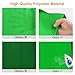 UTEBIT Green Screen Backdrop, 6x9 ft Photography Chroma Key Greenscreen Background Sheet for Background Removal, Thick Polyester Fabric Cloth Sheet for Photoshoot Video, Live Streaming (Backdrop Only)
