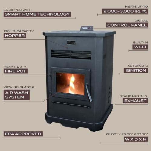 Image of Canyon Lodge Large Pellet Stove