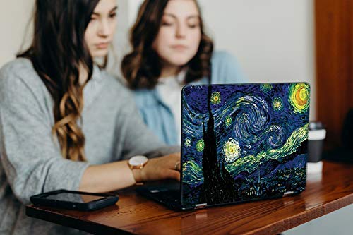 Image of Galaxsia Starry Night Vinyl Laptop Skin /Sticker /CoverCompatible for Any Laptop (Hp /Dell /Sony /Acer etc..) Brand Models of Size 13 to 13.3 Inches Laptop Or Notebook.