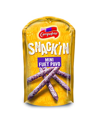 Campofrio Snackin Mini Fuet de Pavo, 50g Cover
