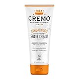 Cremo Shaving Cream, Sandalwood, 6 Ounce (Pack of 12)