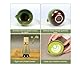 SAKURAMATCHA | Matcha Tee Set | 5er-Set aus Matcha Besen und Schaufel aus Bambus, Matcha Schale und Besenhalter aus Keramik und Sieb aus rostfreiem Edelstahl | Handwerklich angefertigt (Waldgrün)