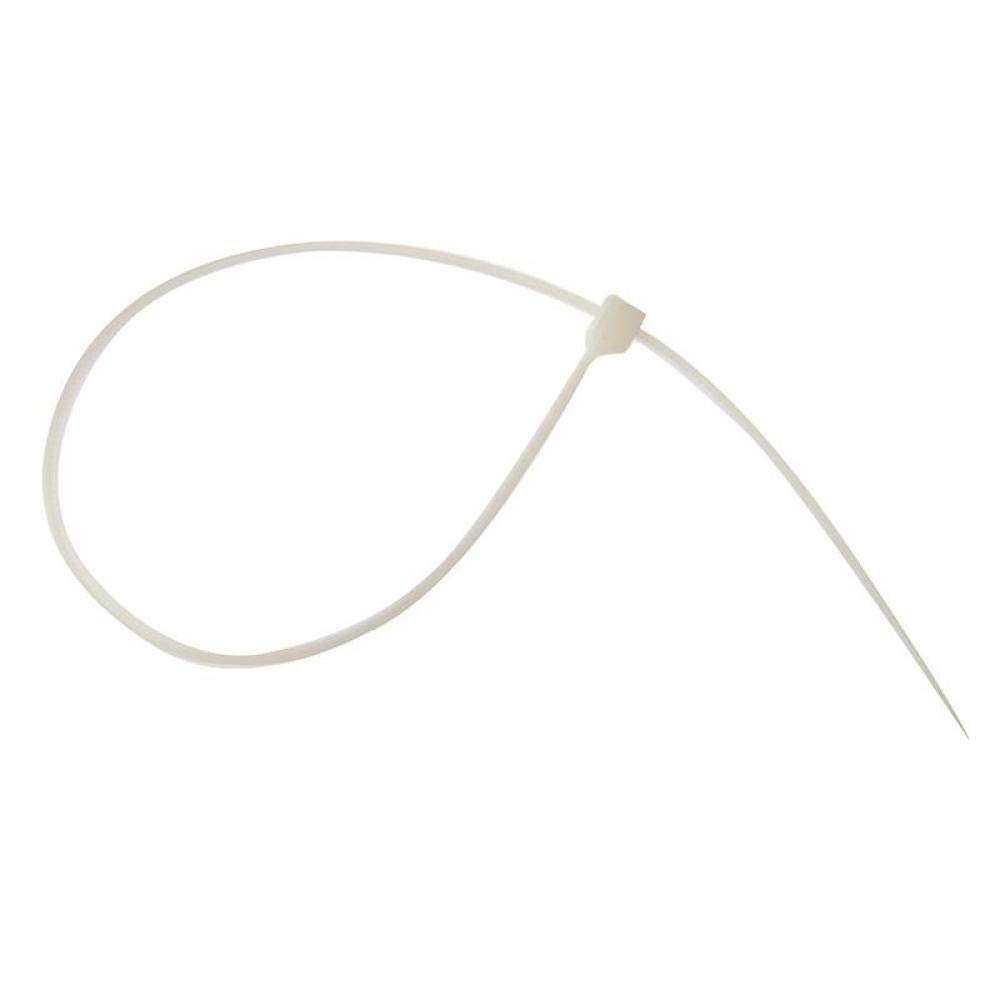 ForgeFix Cable Ties, Clear, 8.0 x 450 mm