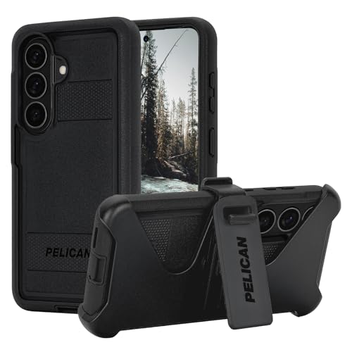 Pelican Voyager Samsung Galaxy S26 Case [Magnetic and Wireless Charging] Cover with 24ft MIL-STD Drop Protection - Heavy Duty Protective Case with Belt Clip Holster for Samsung Galaxy S26 6.3