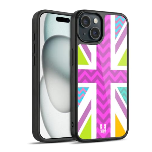 Coque en gel Apple iPhone 15 Head Case Designs Union Jack