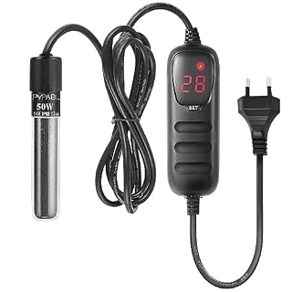 PYPABL chauffage aquarium 50W avec contrôleur externe 20-34 °C