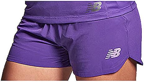 New Balance Women's Muni Short, Amethyst, X-Large