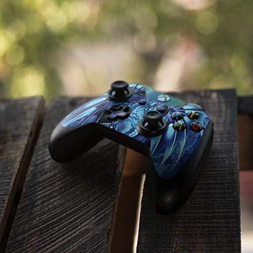 Skinit Decal Gaming Skin Compatible with Xbox One Controller - Officially Licensed Tate and Co. Ice Dragon Design