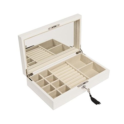 Brouk & Co.Brouk and Co. - High-Gloss Jewelry Box - Bright White