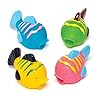 Baker Ross AG649,Waterspuit”Tropische Vissen” voor kinderen als kleine verrassing of als prijs bij parTyspelen (4 stuks),gesorteerd