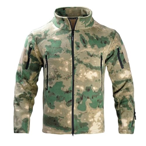 Veste polaire homme col montant épaisse et chaude contre le froid