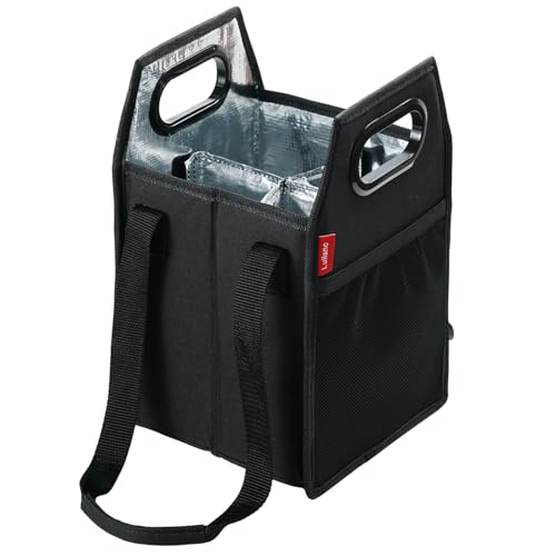 Portabotellas plegable para 4 vinos: ideal para tus picnics y cenas al aire libre