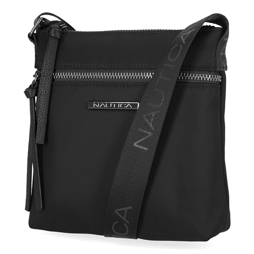 Image of Nautica Diver Nylon Small Women's Crossbody Bag Purse with Adjustable Shoulder Strap