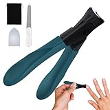 Nagelknipser Für Finger Und Zehen | Ergonomischer Edelstahl | Zehennagelschneider - Nagelknipser Für Erwachsene Senioren Heimpflege Und Reisen
