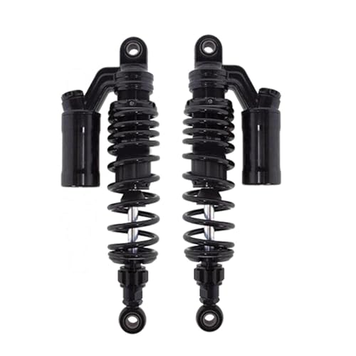Amortisseur arrière universel réglable 320mm 340mm 360mm pour moto scooter et Kawasaki ATV noir