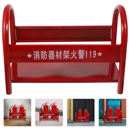 ULTECHNOVO Fire Extinguisher Storage Holder Heavy Duty Metal Fire Extinguisher Rack 14.5 Inch Shelf for Home Office School Safety - Thumbnail 3