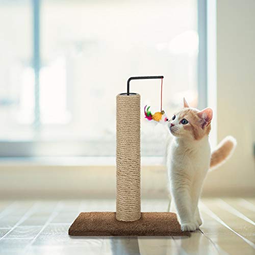 Moldura para escalada de árvore de gatos para animais de estimação, brinquedo com brinquedo de sino