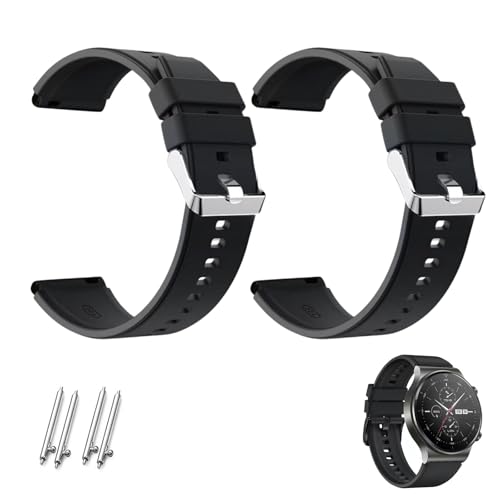 CQXSYTBN 2 cinturini per smartwatch 20mm, cinturino di ricambio per