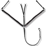 Material: Cuero: 100% Pechopetral con Martingala de Cuero Negro Ajustable (Estándar) Deportes Actividades al Aire Libre Equitación Arreos para Caballos
