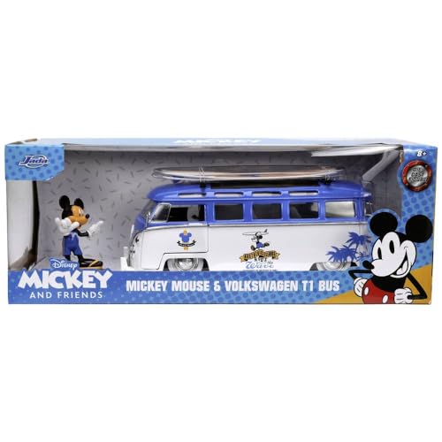 Simba Mickey Van Con Personaggio Scala 1:24 Die Cast - 2