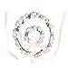 Produktbild HBF Blumenkranz Handwerk Blumenkrone Stirnband Armband Festival Hochzeit Hand und Haarkranz KIT BOHO Blumenstirnband für Mädchen Brautjungfer Party Hochzeit Festival (1)