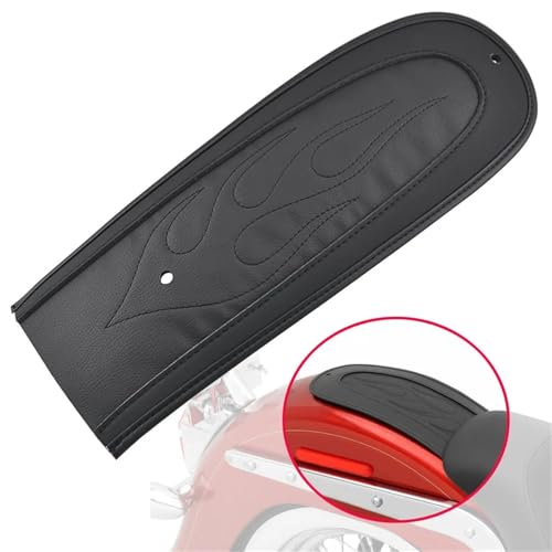 Pechera Trasera de Cuero para Viajes en Moto Asiento Doble Low Rider y Fat Bob 2