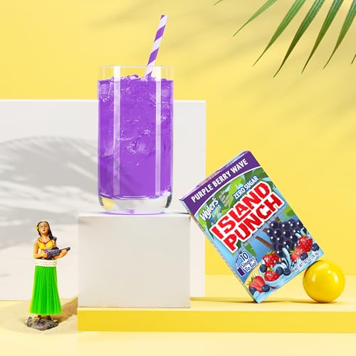 Wyler's Light Island Punch, Purple Berry Wave, 10 CT