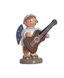 liebevolle Handarbeit KWO Engel mit Gitarre - 5 cm