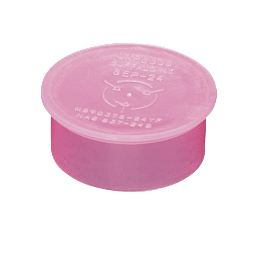 Tapón disipador estático protector roscas electrónicas conector plástico SEP-14 rojo 5