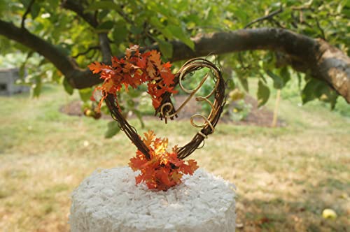 Personalized Fall Leaves Cake Topper For Birthday Parties, Autumn Wedding Decor #TOP2