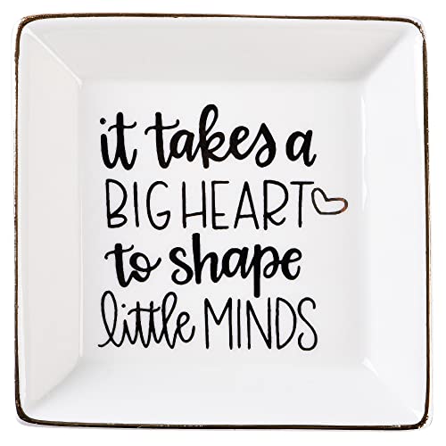Image for Ueerdand Teacher Gifts for Women Trinket Dish