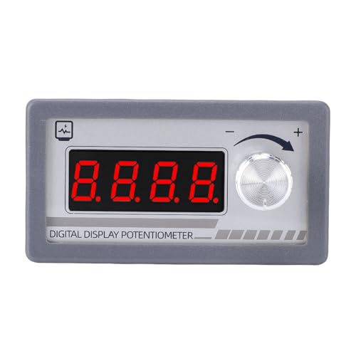 Image of Bewinner 5KΩ Digital Potentiometer Adjustable Programmable 4 Digit 0.4in Display DC Powered Replacement, Mini Digital Potentiometer Module with WH148 Adjustment, Parameter Settings,