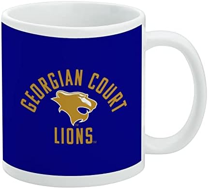 Georgian Court University Lions Logo Ceramic Coffee Mug, Novelty ...