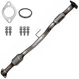 Stainless Steel Catalytic Converter Flex Pipe Direct Fit Replacement Exhaust Repair Kit W/Gaskets Hardware Compatible with 2007-2018 Nissan Altima 2.5L L4 Base S SL SR SV EPA Compliant - ONExhaust