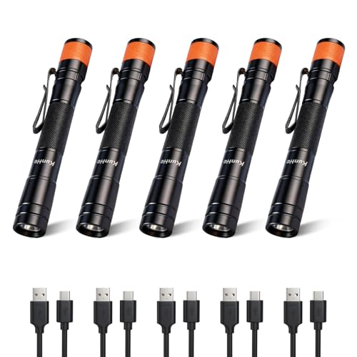 Lampe stylo LED rechargeable pour le camping et l'inspection de nuit