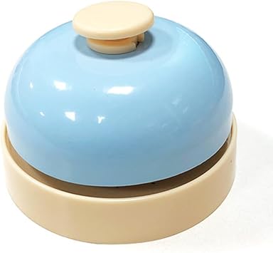 Counter Bell Reception Call Bells Chrome Kitchen Bell Bar Counter Ringing Single Bell Dining Table Summoning Hotel Counter Desk Bell Ring Cute Children Paipai Toy& Dinner Bell